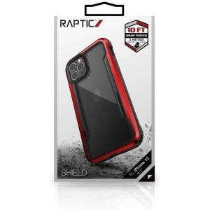 Wholesale X-Doria Raptic Shield Aluminium Case Apple iPhone 12/12 Pro (Drop test 3m) (Red) - XDR085RED - {ean13} - Hurt