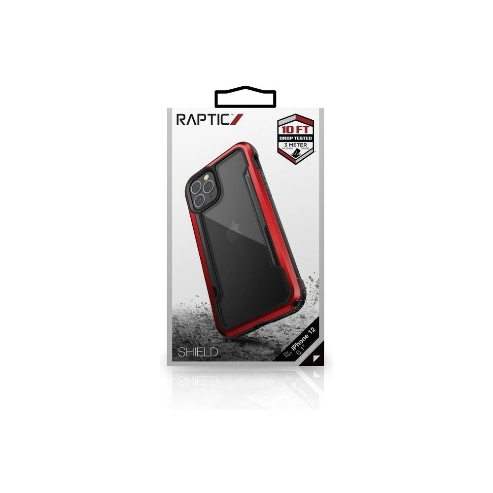 Hurtownia GSM - Aluminiumetui X-Doria Raptic Shield Apple iPhone 12/12 Pro (Falltest 3m) (Rot) - XDR085RED - {ean13} - Hurt