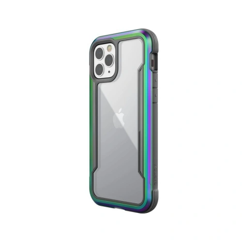 Etui aluminiowe X-Doria Raptic Shield Apple iPhone 12/12 Pro (Drop test 3m) (Iridescent)