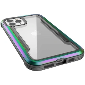 Wholesale X-Doria Raptic Shield Aluminium Case Apple iPhone 12/12 Pro (Drop test 3m) (Iridescent) - XDR086IRI - {ean13} - Hurt