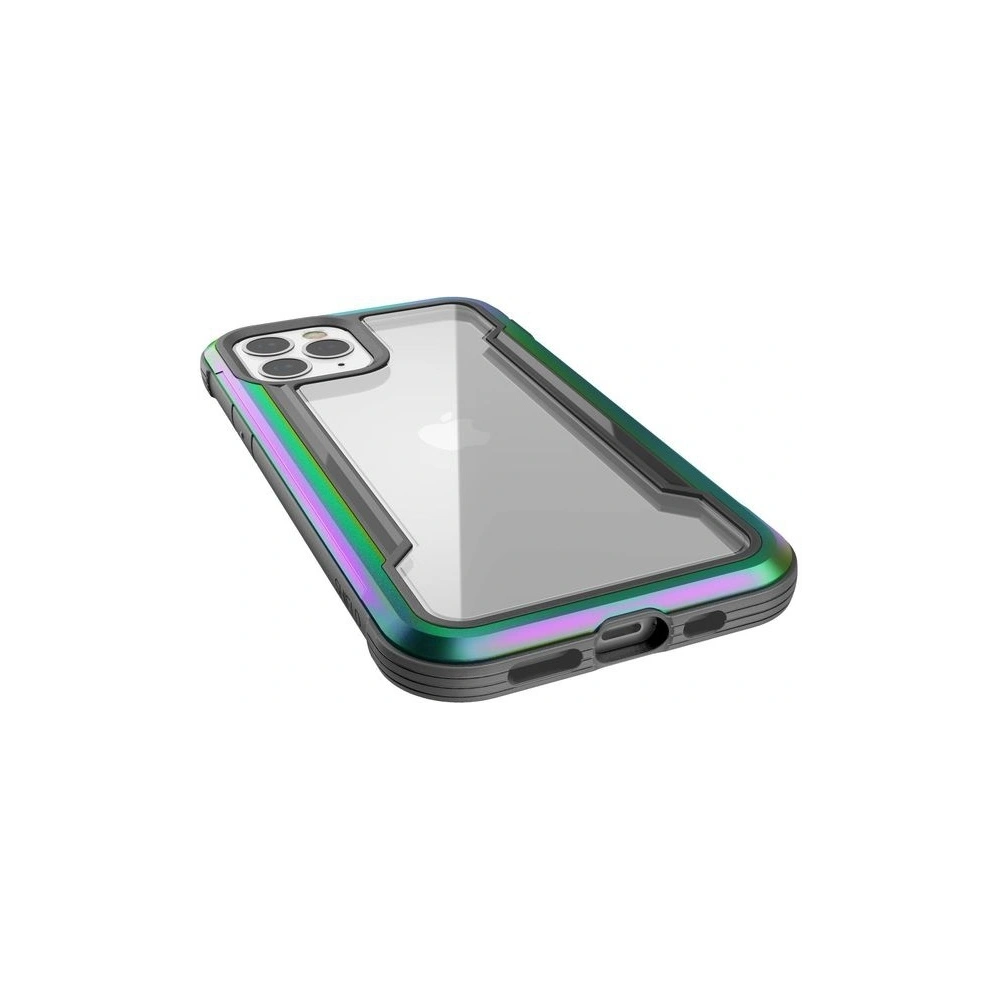 Hurtownia GSM - Etui aluminiowe X-Doria Raptic Shield Apple iPhone 12/12 Pro (Drop test 3m) (Iridescent) - XDR086IRI - {ean13} - Hurt
