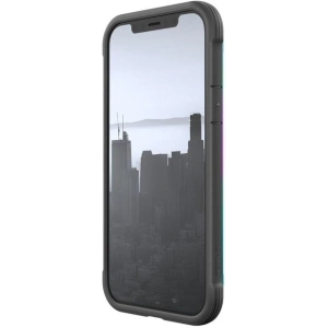 Wholesale X-Doria Raptic Shield Aluminium Case Apple iPhone 12/12 Pro (Drop test 3m) (Iridescent) - XDR086IRI - {ean13} - Hurt