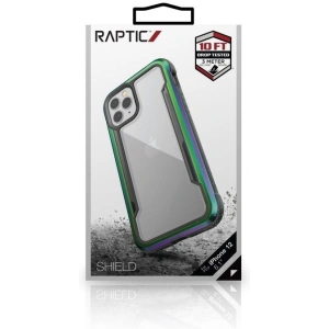 Wholesale X-Doria Raptic Shield Aluminium Case Apple iPhone 12/12 Pro (Drop test 3m) (Iridescent) - XDR086IRI - {ean13} - Hurt