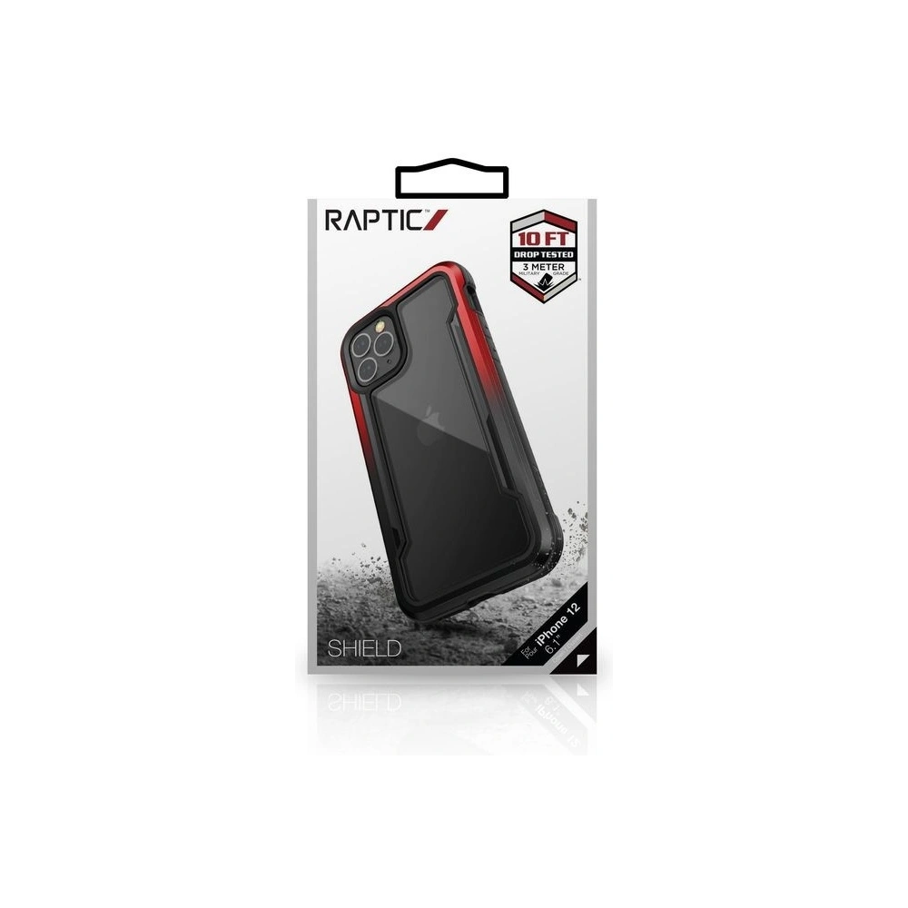 Hurtownia GSM - Etui aluminiowe X-Doria Raptic Shield Apple iPhone 12/12 Pro (Drop test 3m) (Gradient) - XDR087GRA - {ean13} - Hurt