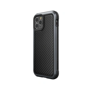 Hurtownia GSM - Etui aluminiowe X-Doria Raptic Lux Apple iPhone 12/12 Pro (Drop test 3m) (Black Carbon Fiber) - XDR088BLK - {ean13} - Hurt