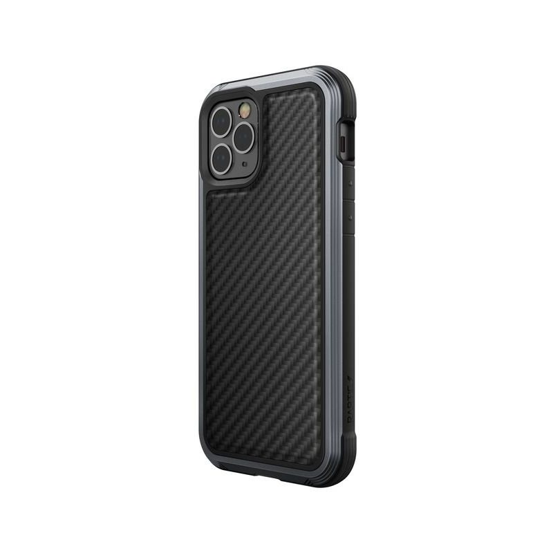 X-Doria Distributor - 6950941490221 - XDR088BLK - X-Doria Raptic Lux Aluminium Case Apple iPhone 12/12 Pro (Drop test 3m) (Black Carbon Fiber) - B2B homescreen