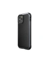 Etui aluminiowe X-Doria Raptic Lux Apple iPhone 12/12 Pro (Drop test 3m) (Black Carbon Fiber)