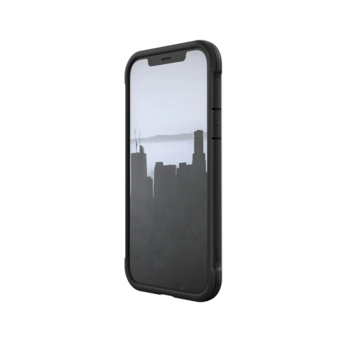 Etui aluminiowe X-Doria Raptic Lux Apple iPhone 12/12 Pro (Drop test 3m) (Black Carbon Fiber)