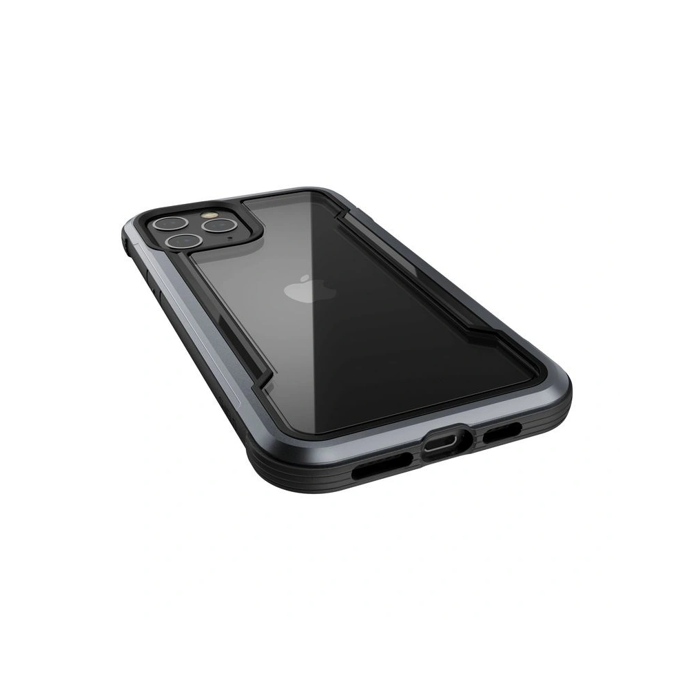 Hurtownia GSM - Etui aluminiowe X-Doria Raptic Shield Apple iPhone 12 Pro Max (Drop test 3m) (Black) - XDR089BLK - {ean13} - Hurt