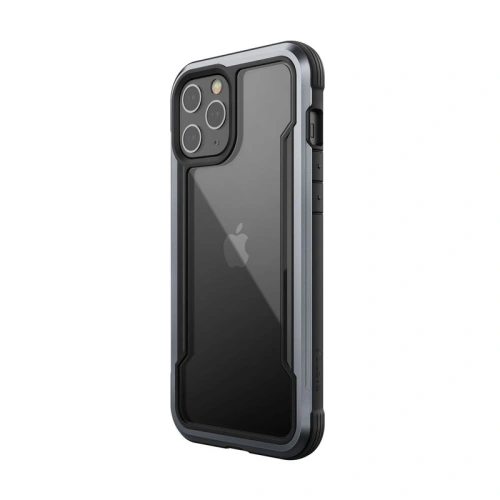 Etui aluminiowe X-Doria Raptic Shield Apple iPhone 12 Pro Max (Drop test 3m) (Black)