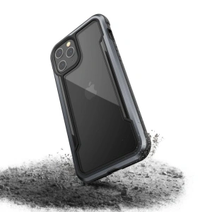 Wholesale X-Doria Raptic Shield Aluminium Case Apple iPhone 12 Pro Max (Drop test 3m) (Black) - XDR089BLK - {ean13} - Hurt
