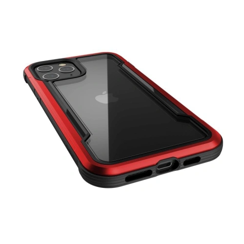 Etui aluminiowe X-Doria Raptic Shield Apple iPhone 12 Pro Max (Drop test 3m) (Red)