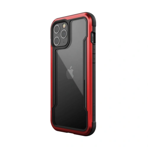 Etui aluminiowe X-Doria Raptic Shield Apple iPhone 12 Pro Max (Drop test 3m) (Red)