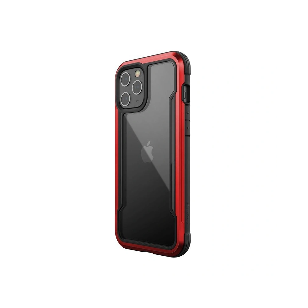 Hurtownia GSM - Etui aluminiowe X-Doria Raptic Shield Apple iPhone 12 Pro Max (Drop test 3m) (Red) - XDR090RED - {ean13} - Hurt