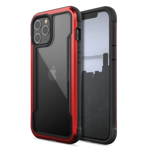 Etui aluminiowe X-Doria Raptic Shield Apple iPhone 12 Pro Max (Drop test 3m) (Red)