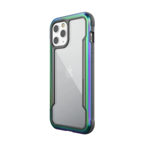 Etui aluminiowe X-Doria Raptic Shield Apple iPhone 12 Pro Max (Drop test 3m) (Iridescent)