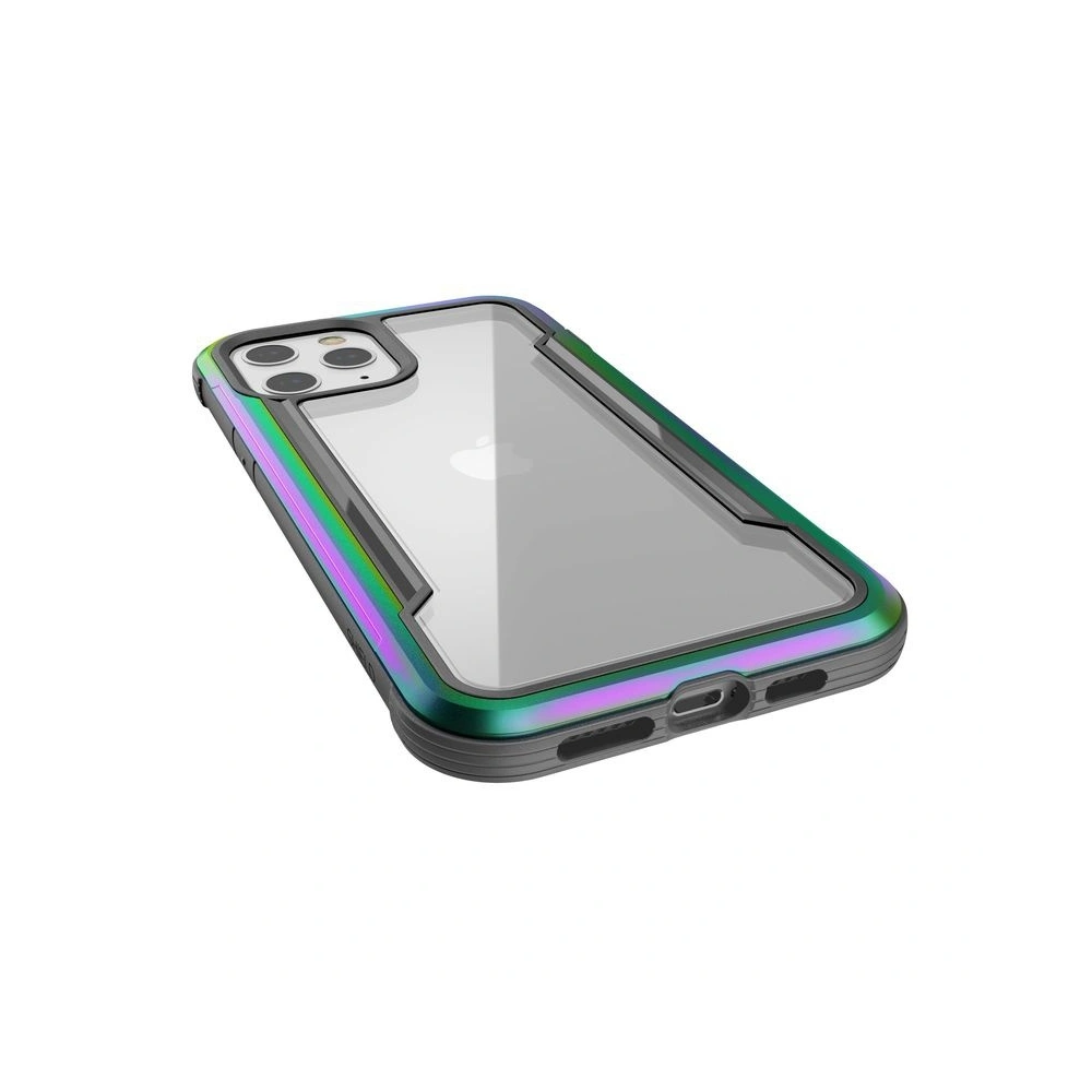 Wholesale X-Doria Raptic Shield Aluminium Case Apple iPhone 12 Pro Max (Drop test 3m) (Iridescent) - XDR091IRI - {ean13} - Hurt