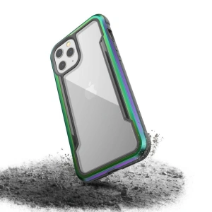 Wholesale X-Doria Raptic Shield Aluminium Case Apple iPhone 12 Pro Max (Drop test 3m) (Iridescent) - XDR091IRI - {ean13} - Hurt