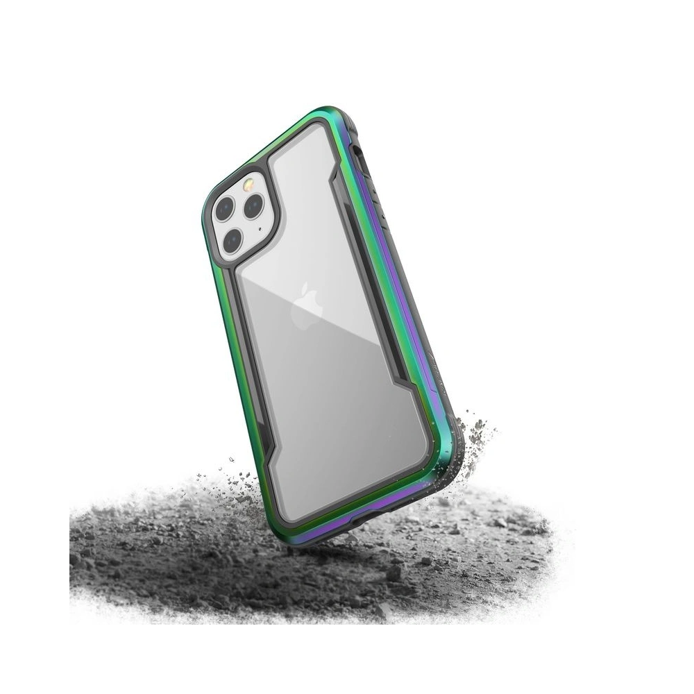 Hurtownia GSM - Etui aluminiowe X-Doria Raptic Shield Apple iPhone 12 Pro Max (Drop test 3m) (Iridescent) - XDR091IRI - {ean13} - Hurt
