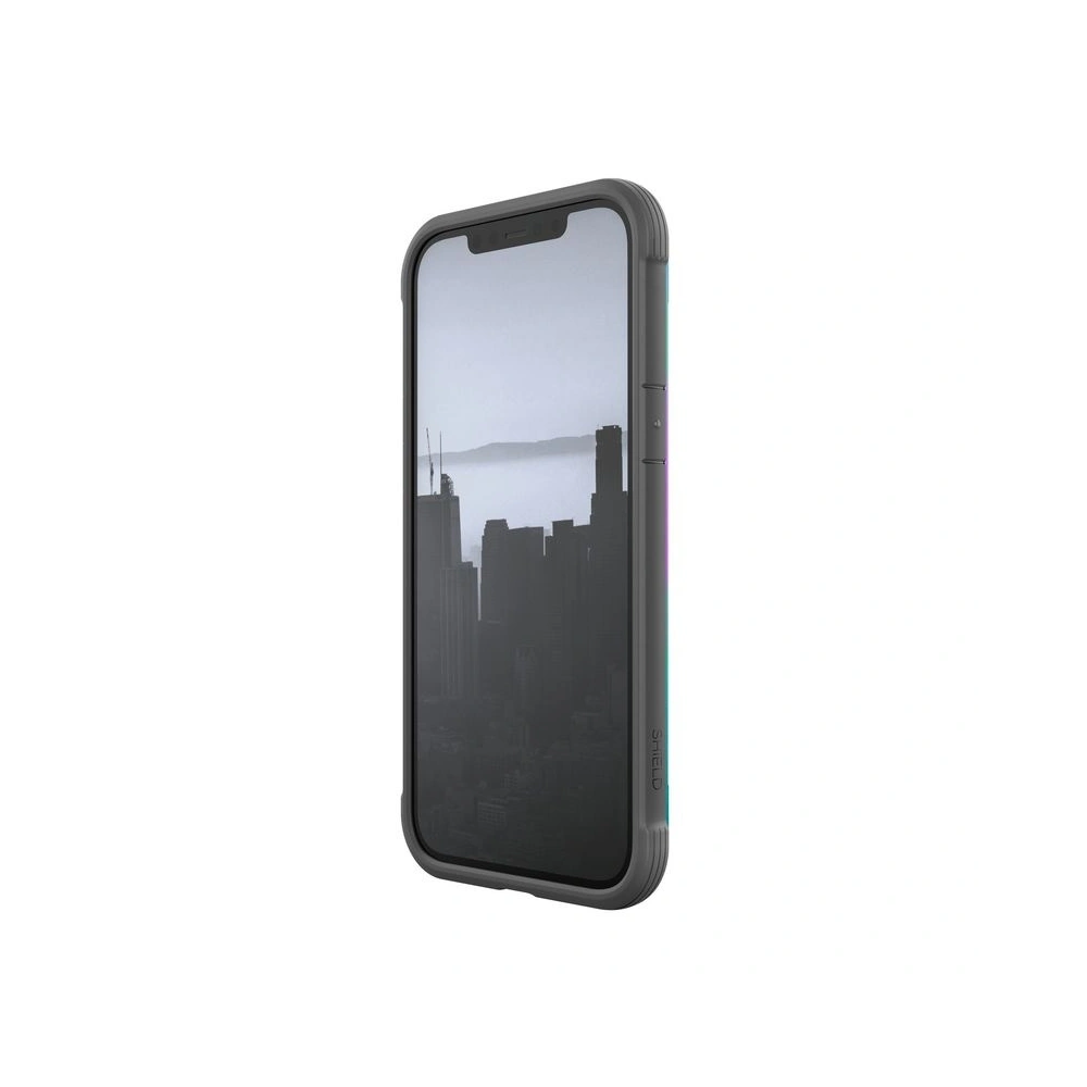 Wholesale X-Doria Raptic Shield Aluminium Case Apple iPhone 12 Pro Max (Drop test 3m) (Iridescent) - XDR091IRI - {ean13} - Hurt