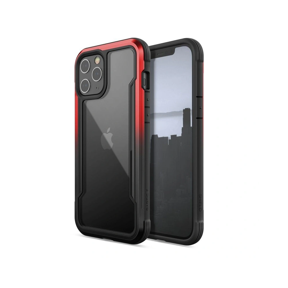 Hurtownia GSM - Etui aluminiowe X-Doria Raptic Shield Apple iPhone 12 Pro Max (Drop test 3m) (Gradient) - XDR092GRA - {ean13} - Hurt