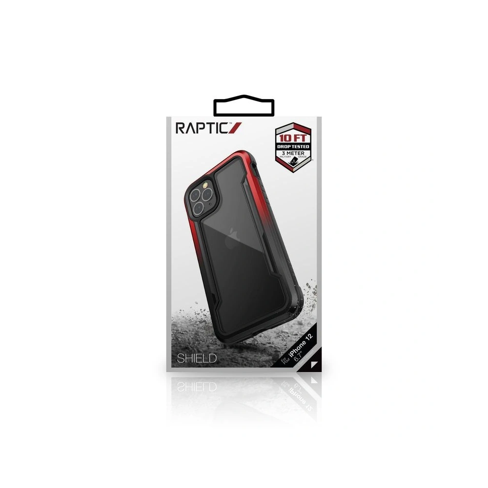 Hurtownia GSM - Etui aluminiowe X-Doria Raptic Shield Apple iPhone 12 Pro Max (Drop test 3m) (Gradient) - XDR092GRA - {ean13} - Hurt