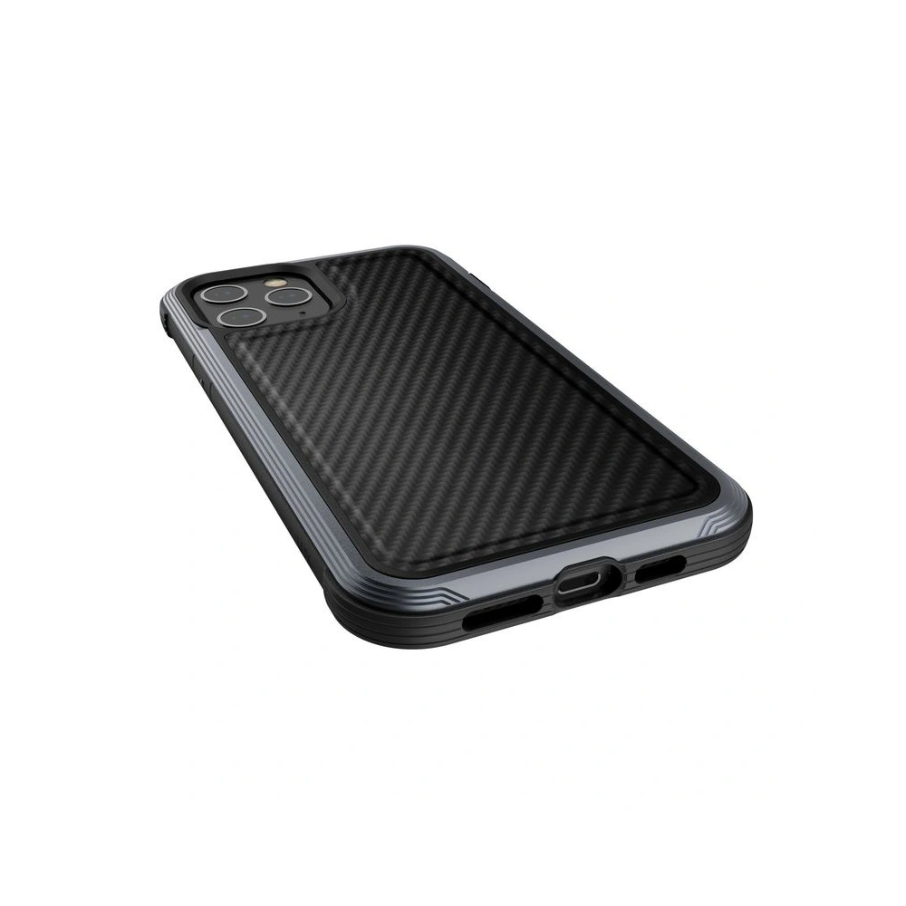 Hurtownia GSM - Etui aluminiowe X-Doria Raptic Lux Apple iPhone 12 Pro Max (Drop test 3m) (Black Carbon Fiber) - XDR093BLK - {ean13} - Hurt