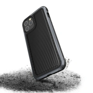 Hurtownia GSM - Etui aluminiowe X-Doria Raptic Lux Apple iPhone 12 Pro Max (Drop test 3m) (Black Carbon Fiber) - XDR093BLK - {ean13} - Hurt