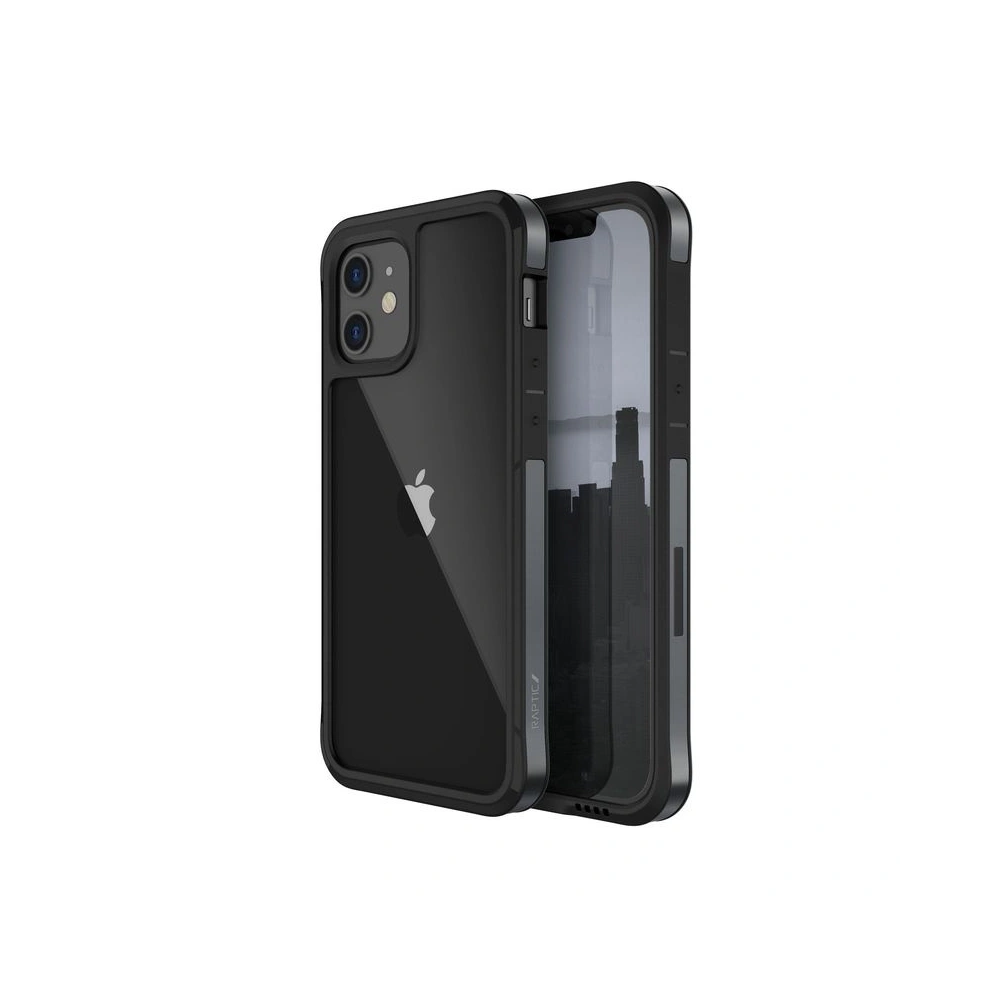 Wholesale X-Doria Raptic Edge Aluminium Case Apple iPhone 12 Mini (Drop test 3m) (Black) - XDR094BLK - {ean13} - Hurt