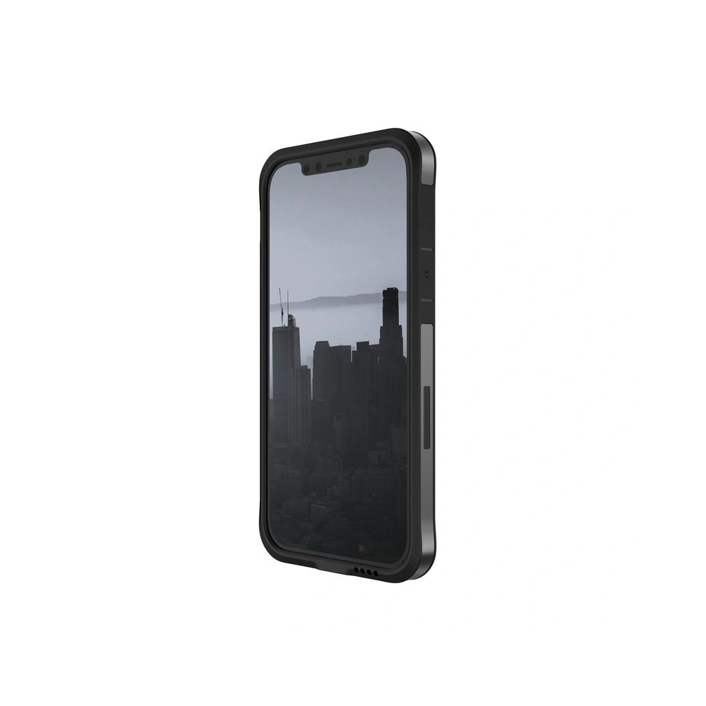 Hurtownia GSM - Etui aluminiowe X-Doria Raptic Edge Apple iPhone 12 mini (Drop test 3m) (Black) - XDR094BLK - {ean13} - Hurt