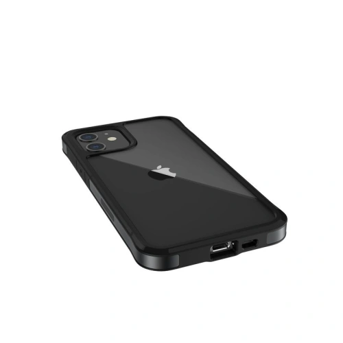 Etui aluminiowe X-Doria Raptic Edge Apple iPhone 12 mini (Drop test 3m) (Black)