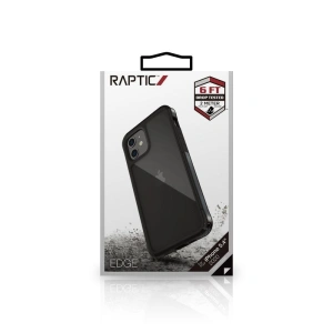 Wholesale X-Doria Raptic Edge Aluminium Case Apple iPhone 12 Mini (Drop test 3m) (Black) - XDR094BLK - {ean13} - Hurt