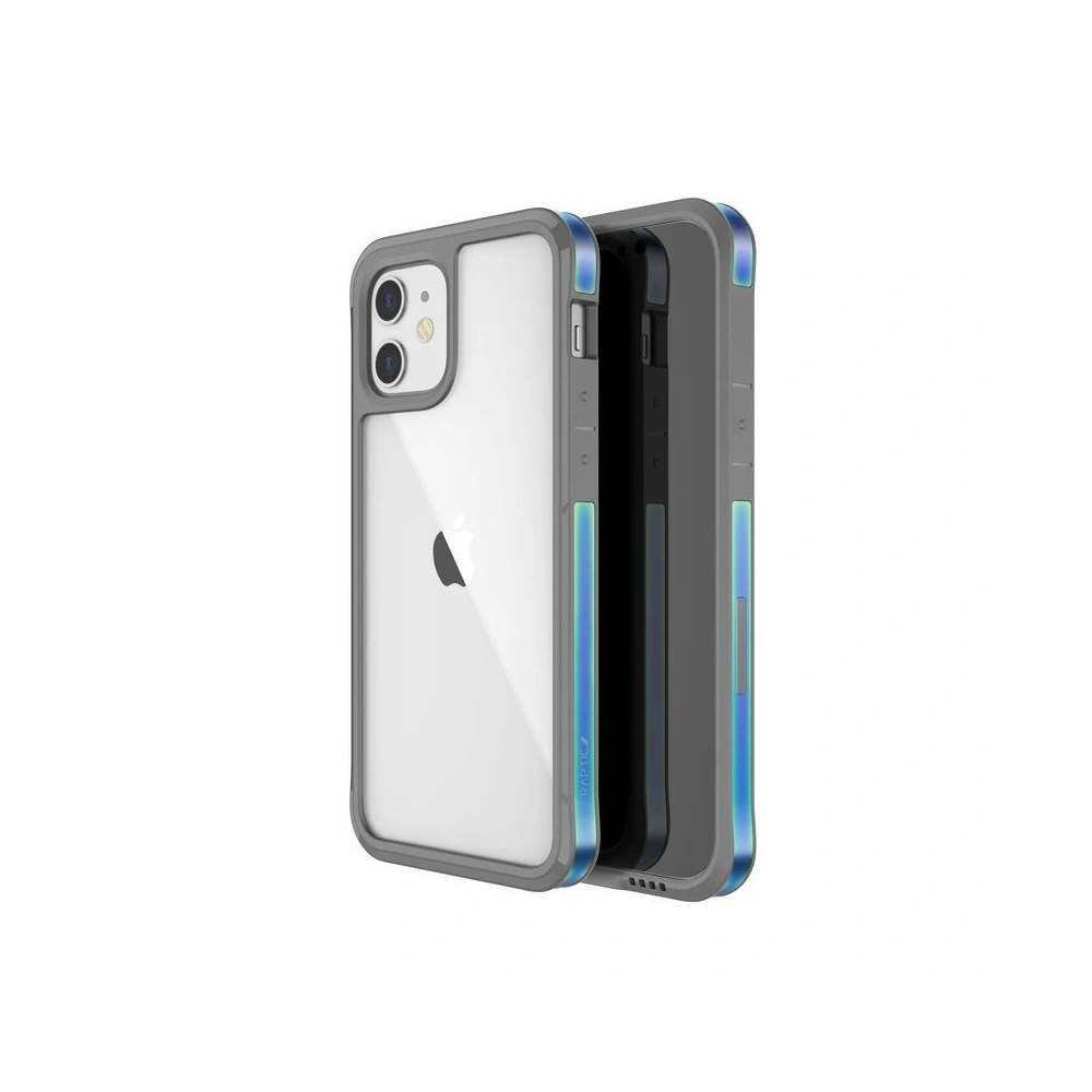 Hurtownia GSM - Etui aluminiowe X-Doria Raptic Edge Apple iPhone 12 mini (Drop test 3m) (Iridescent) - XDR095IRI - {ean13} - Hurt