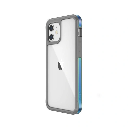 Etui aluminiowe X-Doria Raptic Edge Apple iPhone 12 mini (Drop test 3m) (Iridescent)