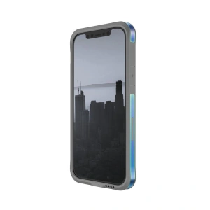 Wholesale X-Doria Raptic Edge Aluminium Case Apple iPhone 12 Mini (Drop test 3m) (Iridescent) - XDR095IRI - {ean13} - Hurt
