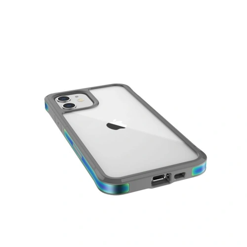 Etui aluminiowe X-Doria Raptic Edge Apple iPhone 12 mini (Drop test 3m) (Iridescent)