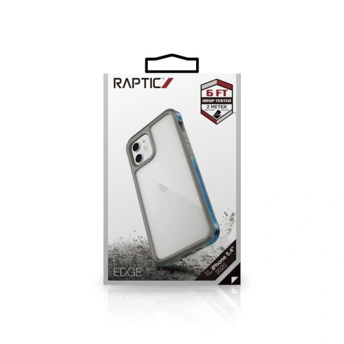 Etui aluminiowe X-Doria Raptic Edge Apple iPhone 12 mini (Drop test 3m) (Iridescent)