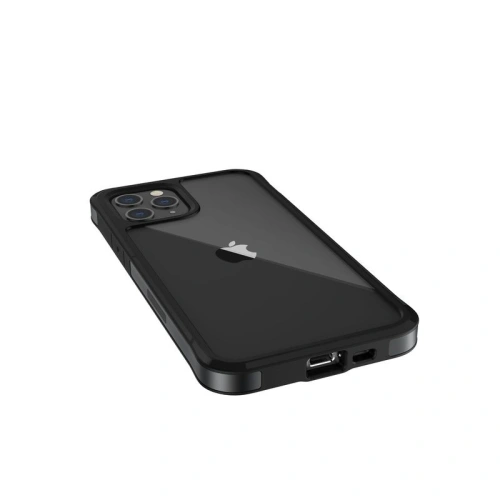 Etui aluminiowe X-Doria Raptic Edge Apple iPhone 12/12 Pro (Drop test 3m) (Black)