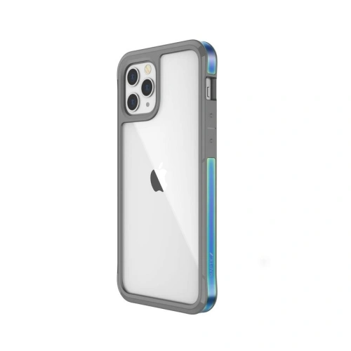 Etui aluminiowe X-Doria Raptic Edge Apple iPhone 12 Pro Max (Drop test 3m) (Iridescent)