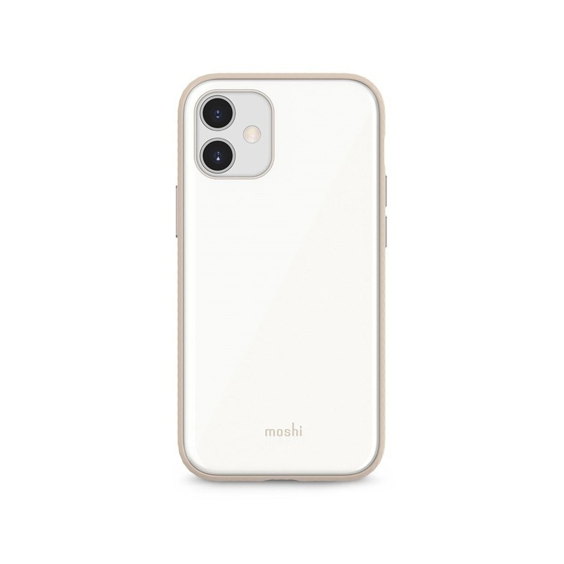 Moshi Distributor - 4713057259722 - MOSH114WHT - Moshi iGlaze Apple iPhone 12 Mini (SnapTo) (Pearl White) - B2B homescreen