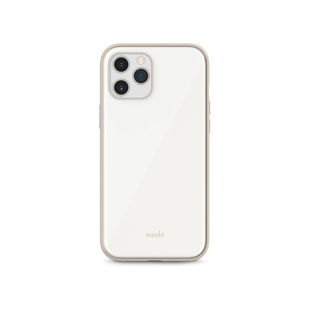 Hurtownia GSM - Etui Moshi iGlaze Apple iPhone 12 Pro Max (System SnapTo) (Perlweiß) - MOSH118WHT - {ean13} - Hurt