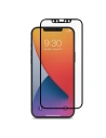 Matte Schutzfolie Moshi iVisor AG Apple iPhone 12 Pro Max (schwarzer Rahmen)
