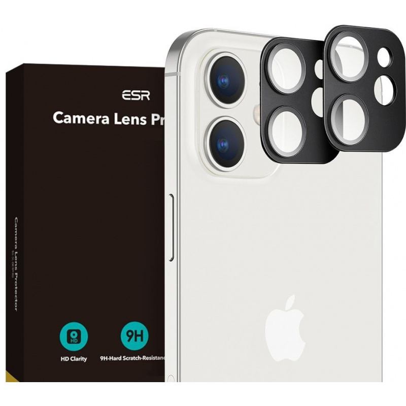 Hurtownia ESR - 4894240122587 - ESR263 - Szkło hartowane na aparat ESR Camera Lens Apple iPhone 12 mini [2 PACK] - B2B homescreen