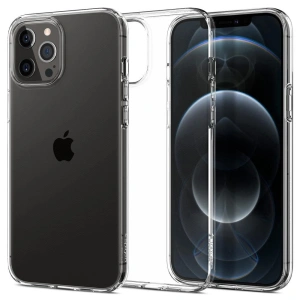 Etui Spigen Liquid Crystal Apple iPhone 12 Pro Max Crystal Clear
