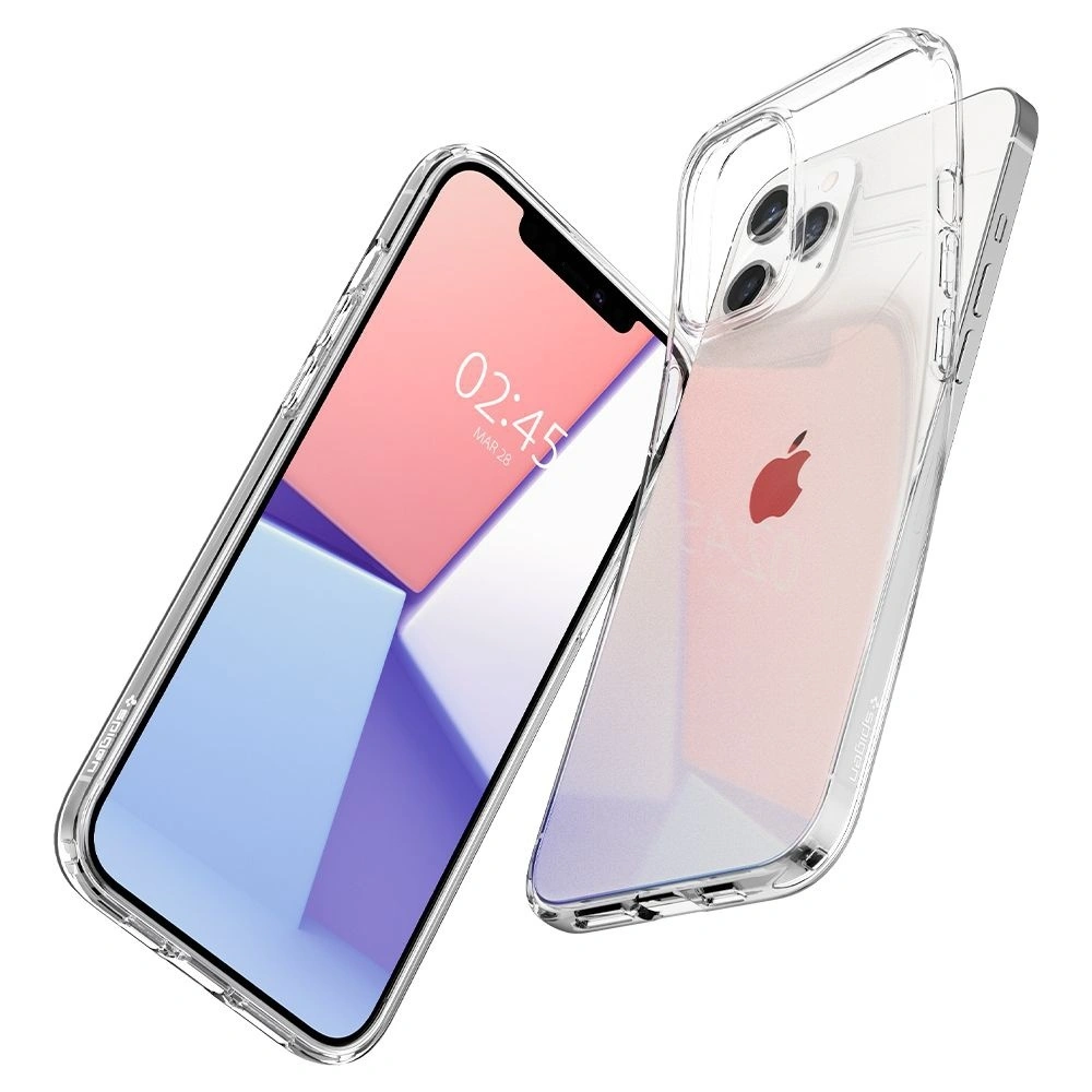 Wholesale Spigen Liquid Crystal Apple iPhone 12 Pro Max Crystal Clear - SPN1255CL - {ean13} - Hurt
