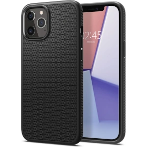 Etui Spigen Liquid Air Apple iPhone 12 Pro Max Matte Black