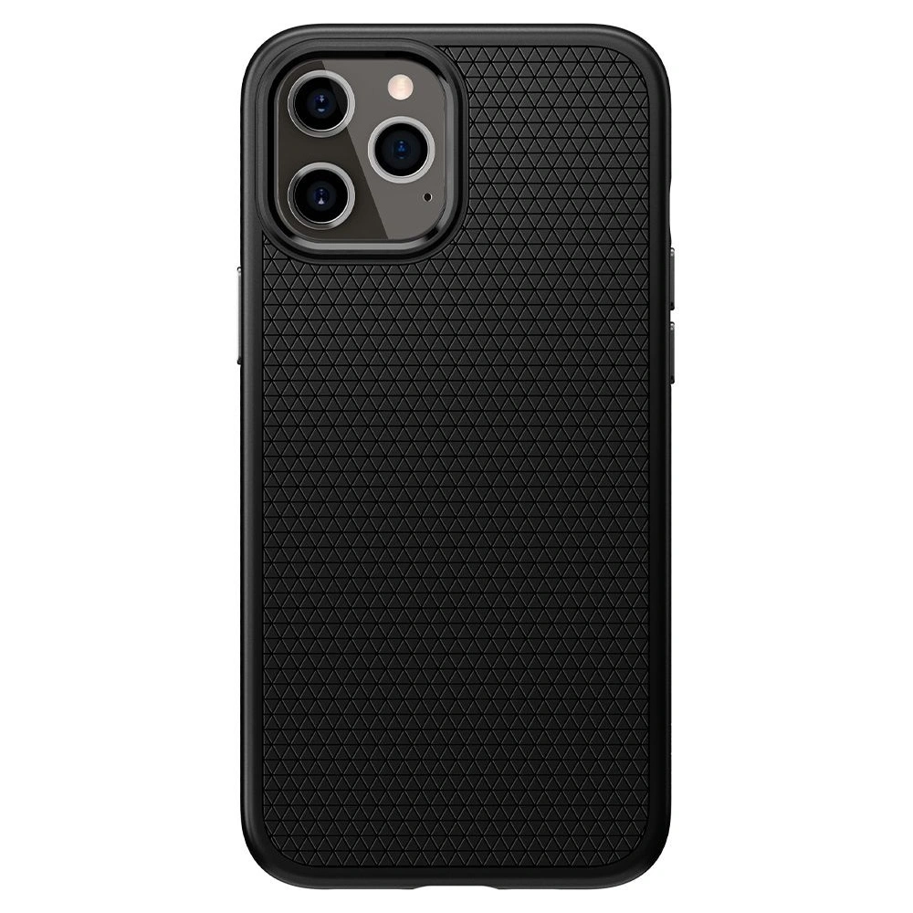Hurtownia GSM - Etui Spigen Liquid Air Apple iPhone 12 Pro Max Matt Schwarz - SPN1258BLK - {ean13} - Hurt