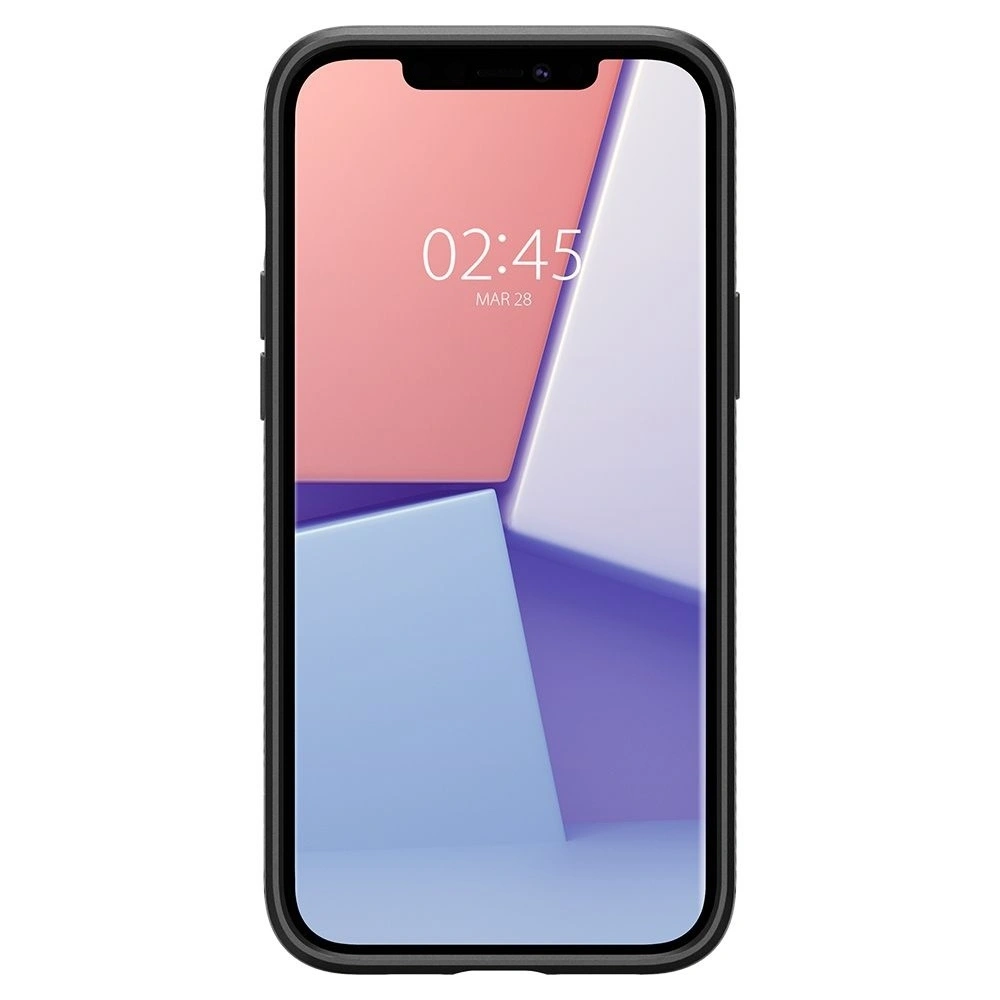 Hurtownia GSM - Etui Spigen Liquid Air Apple iPhone 12 Pro Max Matt Schwarz - SPN1258BLK - {ean13} - Hurt