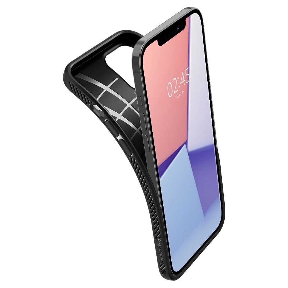 Wholesale Spigen Liquid Air Apple iPhone 12 Pro Max Matte Black - SPN1258BLK - {ean13} - Hurt