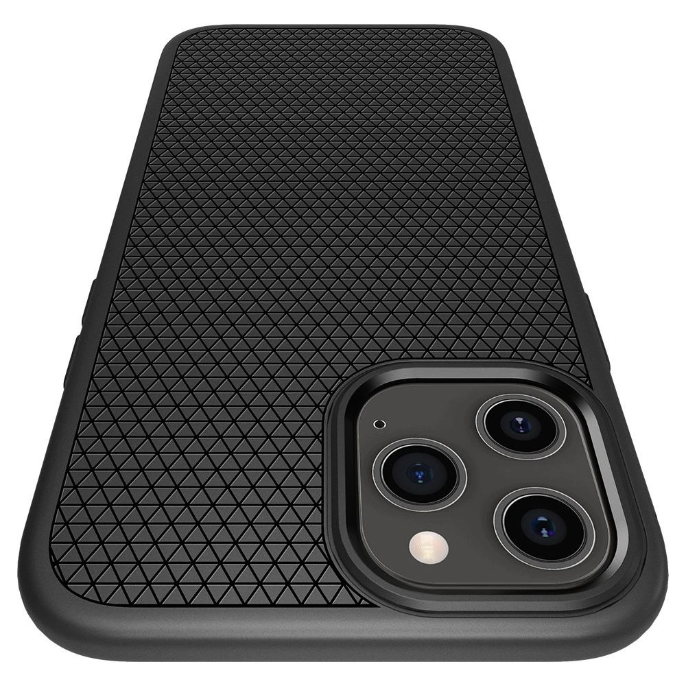 Hurtownia GSM - Etui Spigen Liquid Air Apple iPhone 12 Pro Max Matt Schwarz - SPN1258BLK - {ean13} - Hurt
